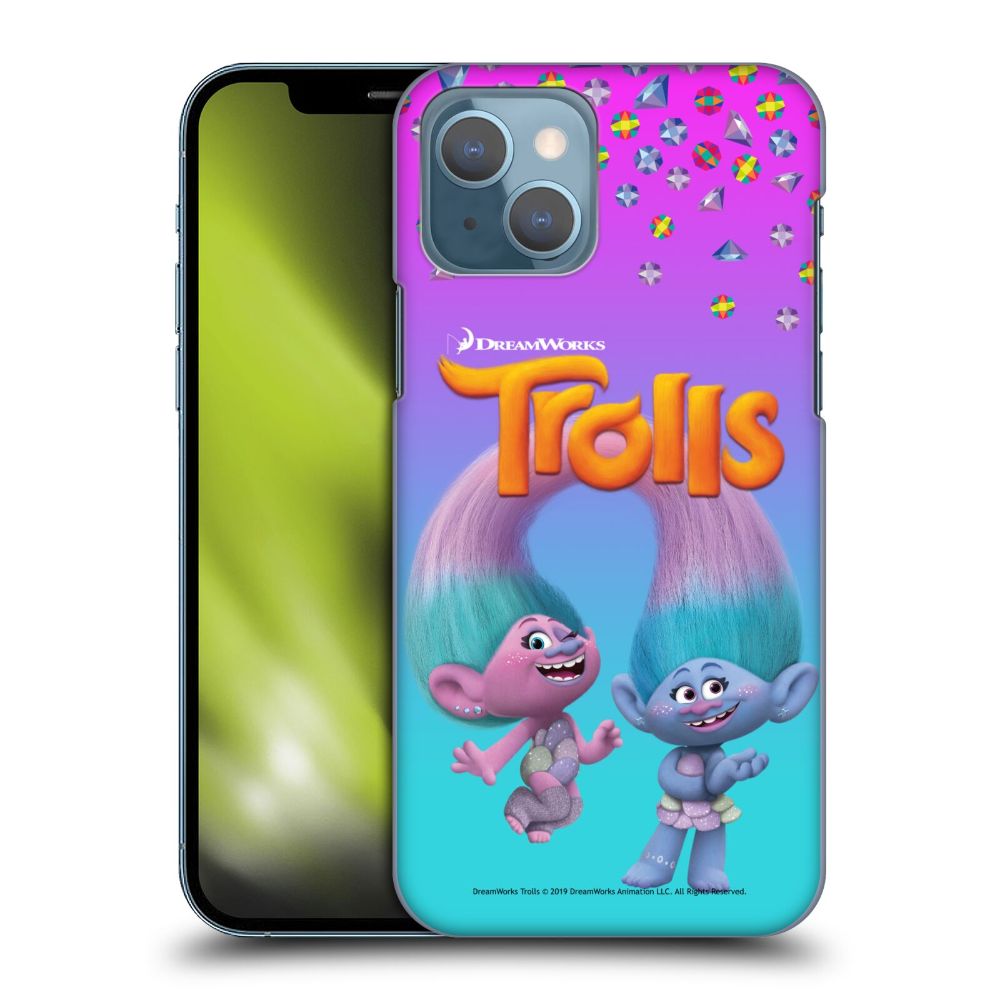 TROLLS トロールズ - Snack Pack / Satin & Chenille ハード case / Apple iPhoneケース 【公式 / オフィシャル】