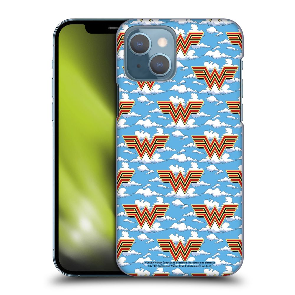 WONDER WOMAN ワンダーウーマン - 1984 / Logo Art / Retro Pattern 2 ハード case / Apple iPhoneケース 【公式 / オフィシャル】