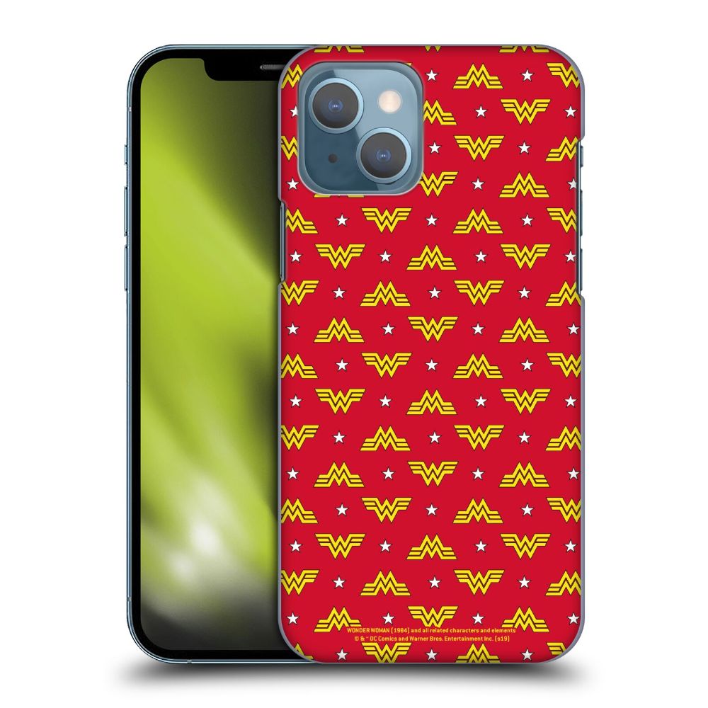 WONDER WOMAN ワンダーウーマン - 1984 / Logo Art / Retro Pattern ハード case / Apple iPhoneケース 【公式 / オフィシャル】