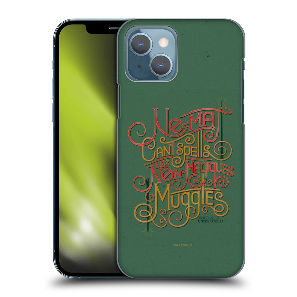 FANTASTIC BEASTS ハリーポッター - 黒い魔法使いの誕生 / Art Nouveau / Muggles ハード case / Apple iPhoneケース 【公式 / オフィシャル】