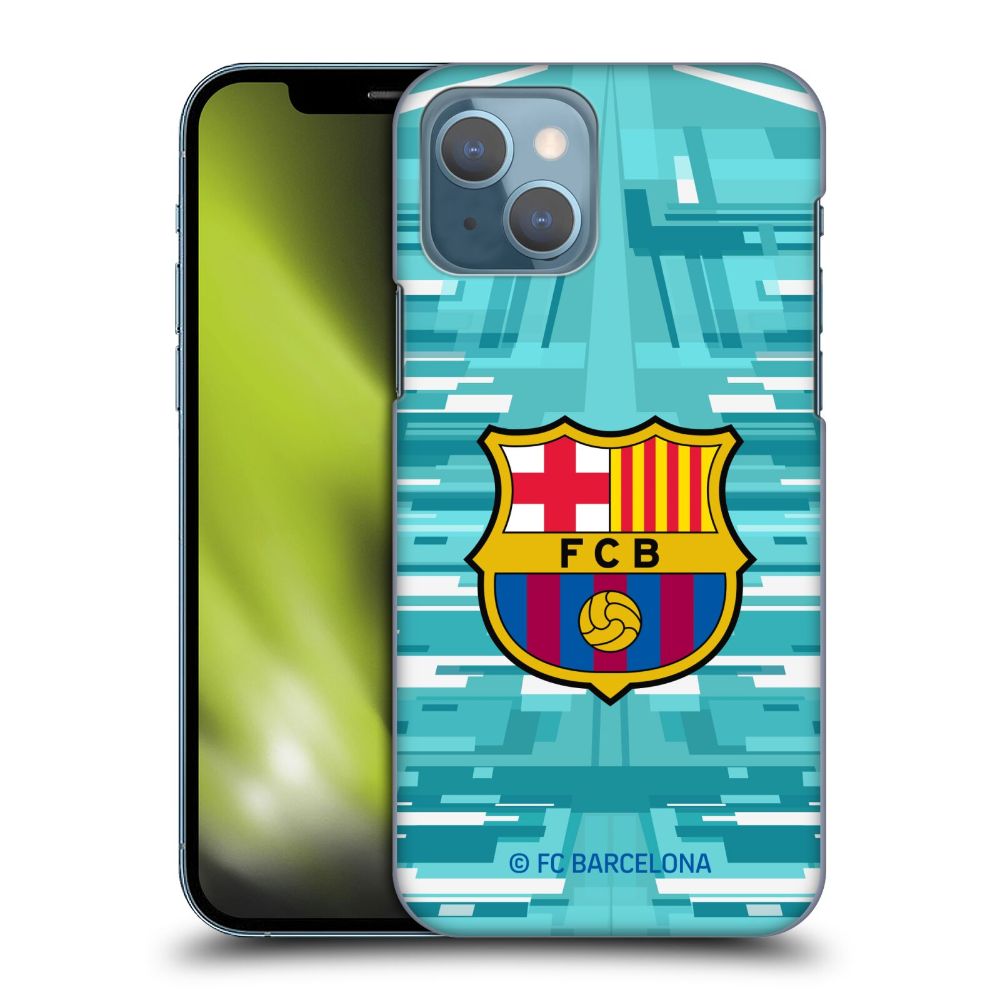 FC BARCELONA FCバルセロナ - 2019/20 CREST KIT / Home Goalkeeper ハード case / Apple iPhoneケース 【公式 / オフィシャル】