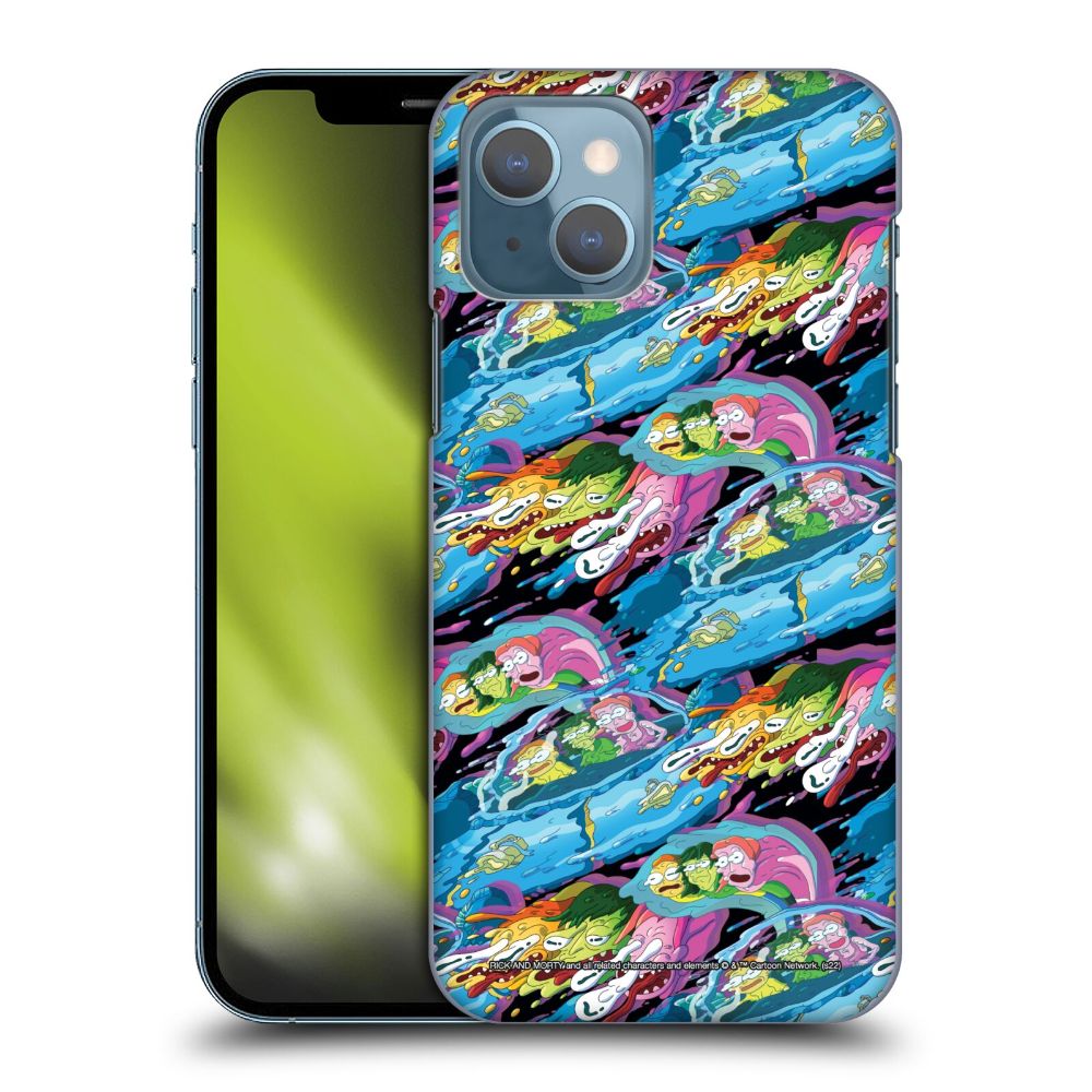 RICK AND MORTY リックアンドモーティ - Season 5 Graphics / Warp Pattern ハード case / Apple iPhoneケース 【公式 / オフィシャル】