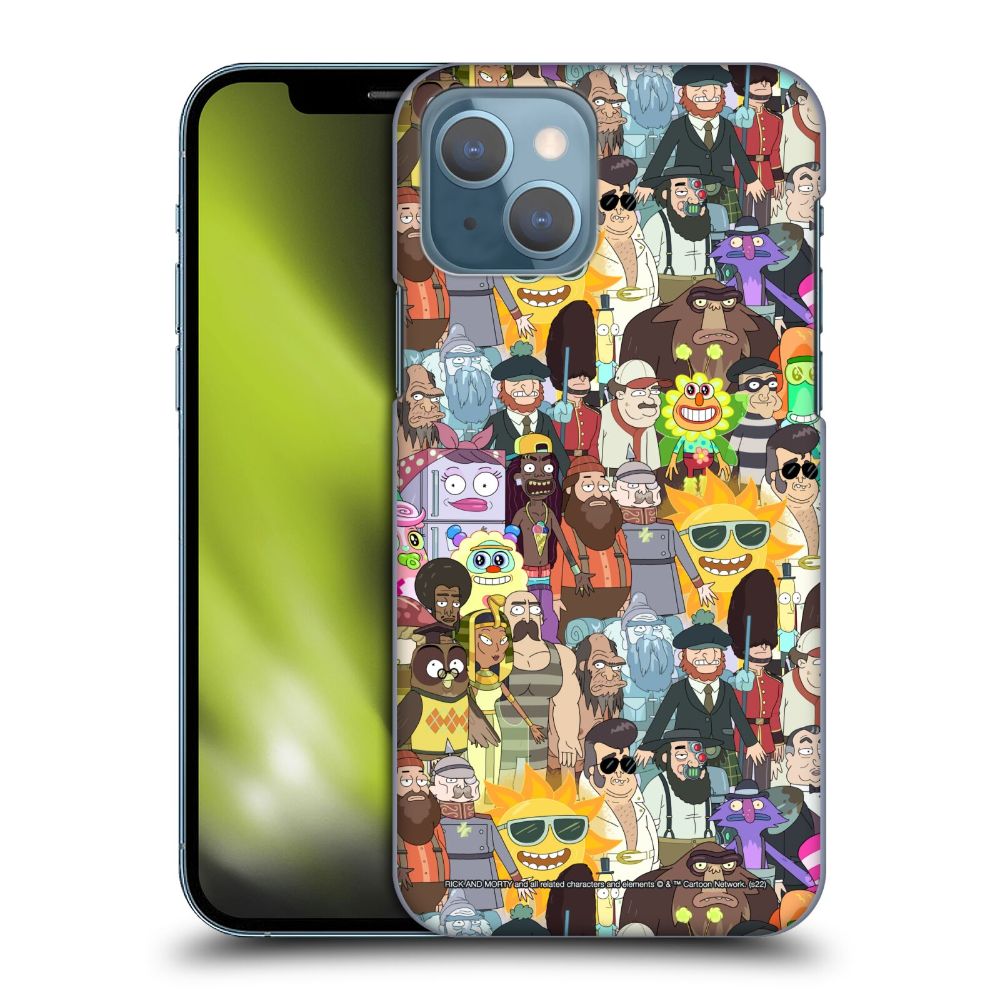 RICK AND MORTY リックアンドモーティ - Season 3 Graphics / Parasite ハード case / Apple iPhoneケース 【公式 / オフィシャル】