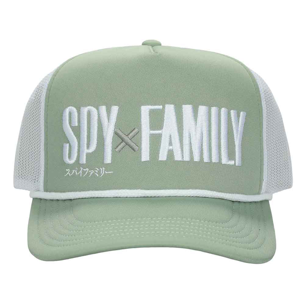 SPYxFAMILY スパイファミリー - EMBROIDERED LOGO TRUCKER / キャップ / メンズ 【公式 / オフィシャル】