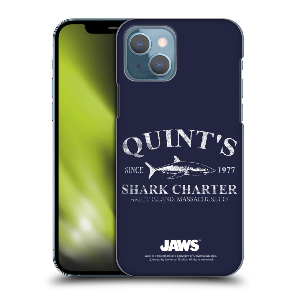 JAWS ジョーズ - Quint's Shark Charter ハード case / Apple iPhoneケース 【公式 / オフィシャル】