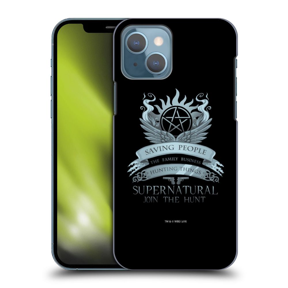 SUPERNATURAL スーパーナチュラル - Saving People Logo ハード case / Apple iPhoneケース 【公式 / オフィシャル】