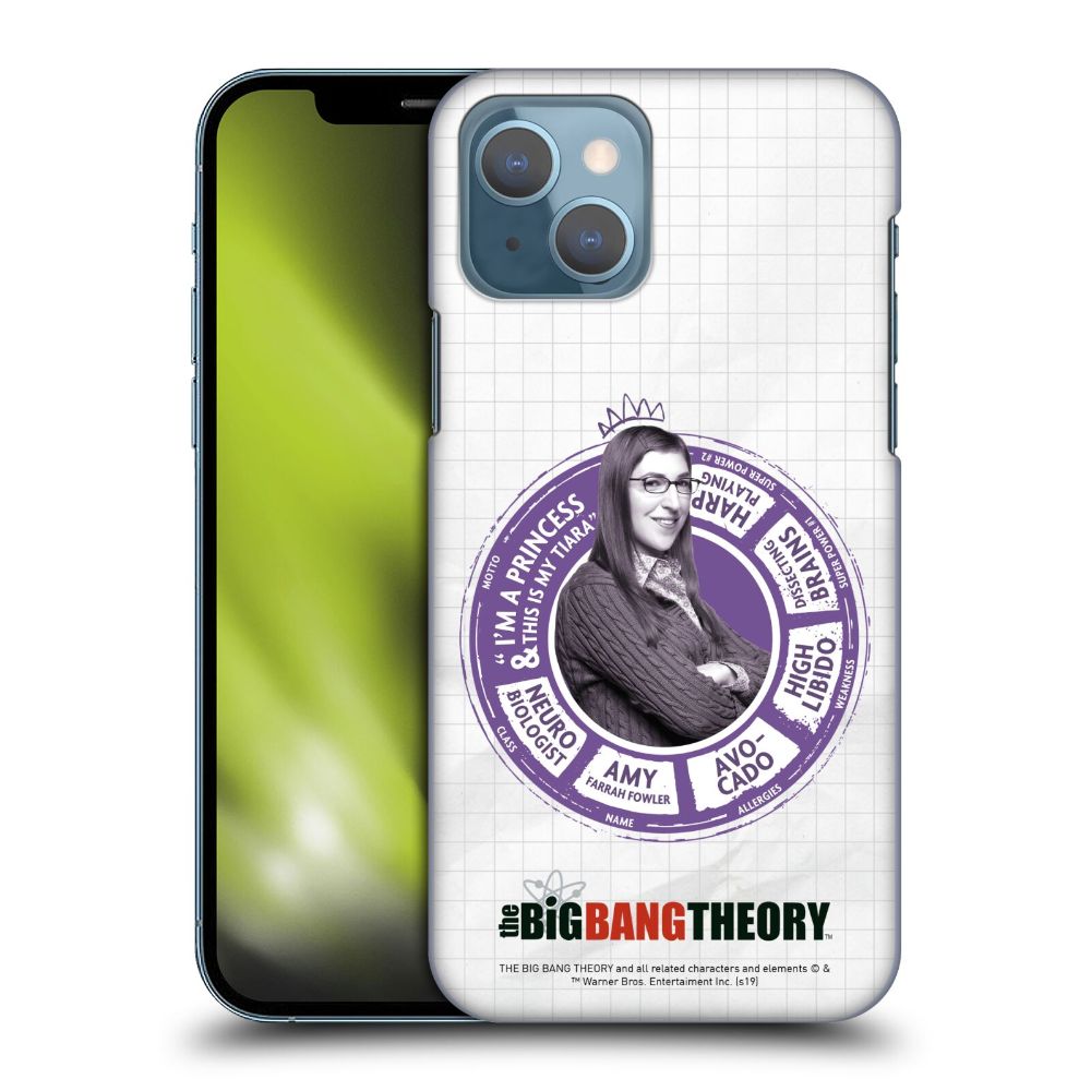 BIG BANG THEORY ビッグバンセオリー Amy ハード case Apple iPhoneケース  公式 オフィシャル