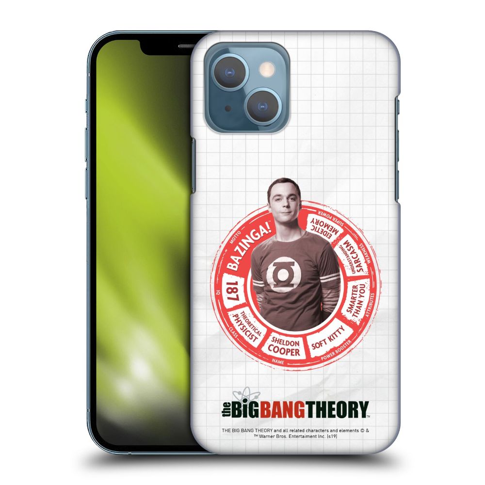 BIG BANG THEORY ビッグバンセオリー Sheldon ハード case Apple iPhoneケース 公式 オフィシャル