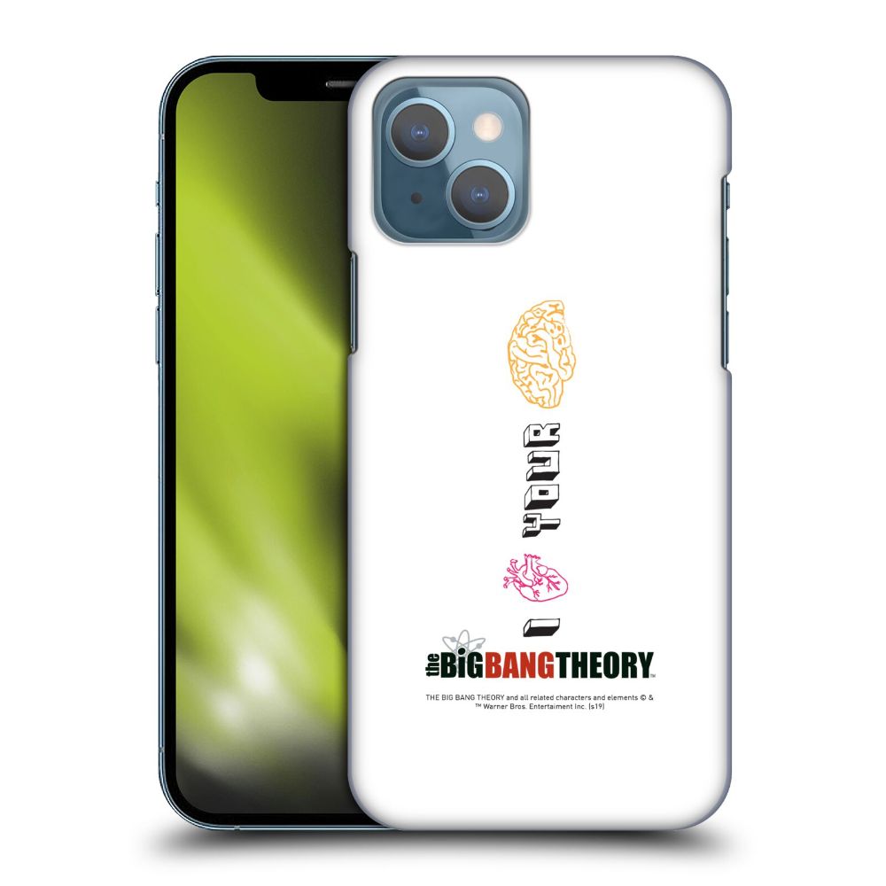 BIG BANG THEORY ビッグバンセオリー Heart And Brain ハード case 公式 オフィシャル