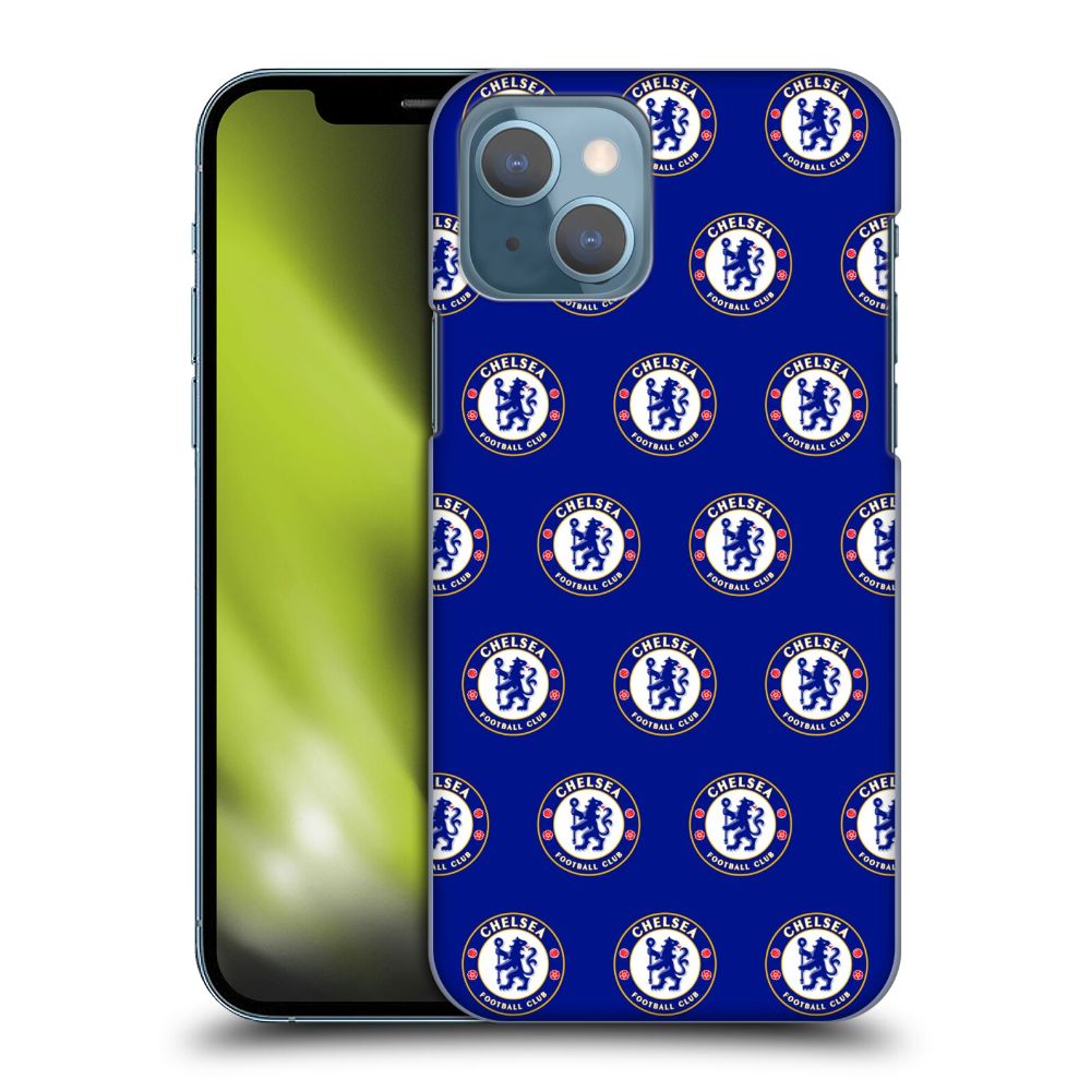 CHELSEA FC チェルシーFC - Pattern ハード case / Apple iPhoneケース 【公式 / オフィシャル】