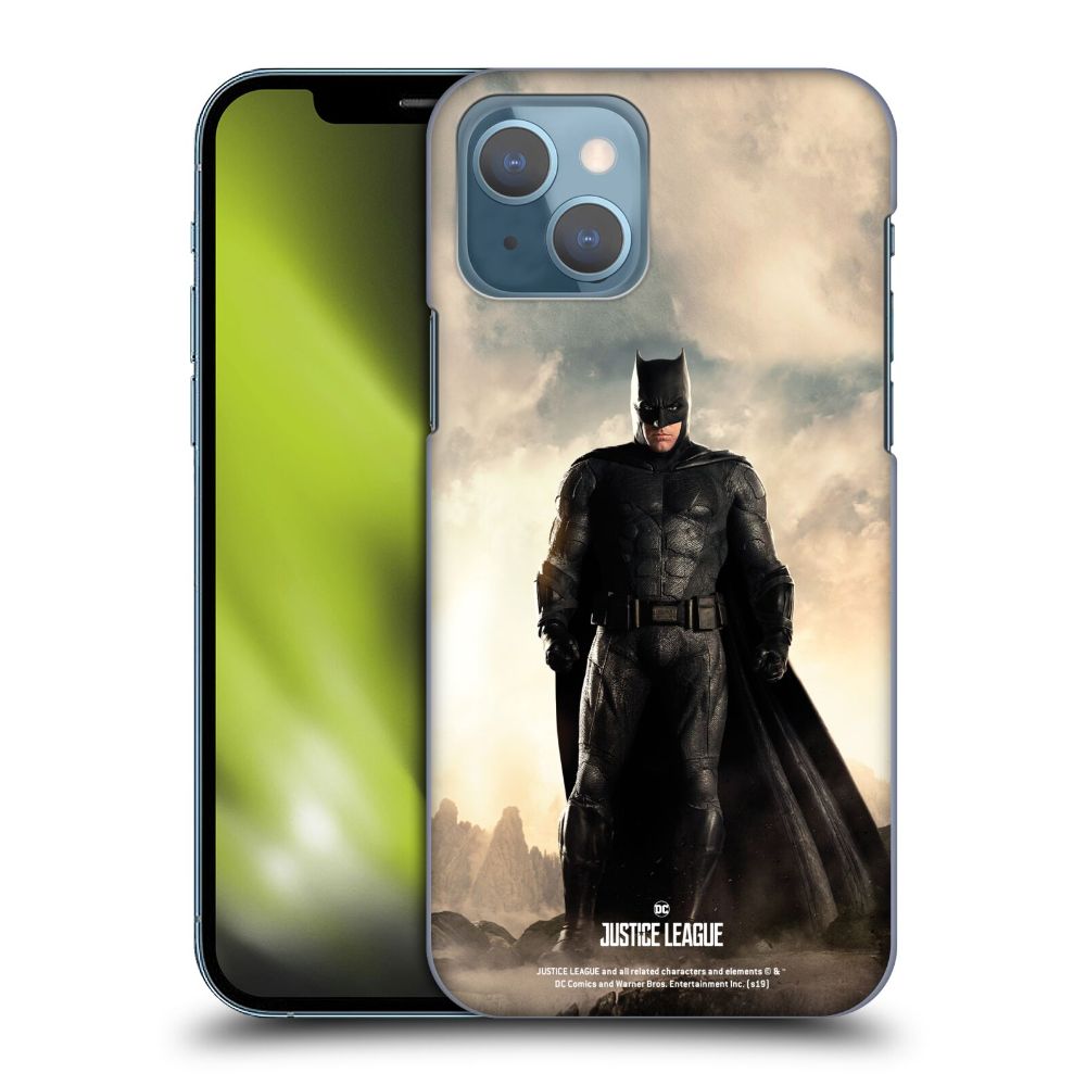 LEAGUE ジャスティスリーグ - Movie Character Posters / Batman ハード case / Apple iPhoneケース 【公式 / オフィシャル】