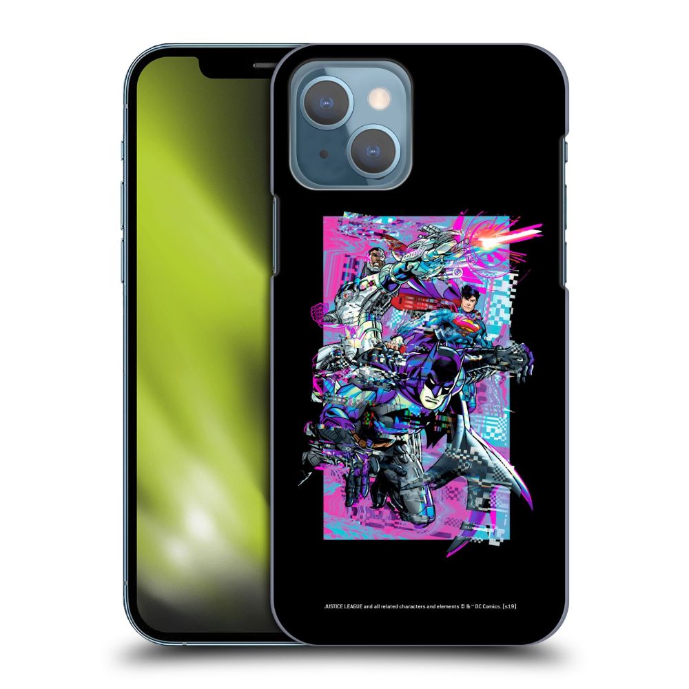 JUSTICE LEAGUE ジャスティスリーグ - Comics Dark Electric / Heroes Glitch ハード case / Apple iPhoneケース 【公式 / オフィシャル】