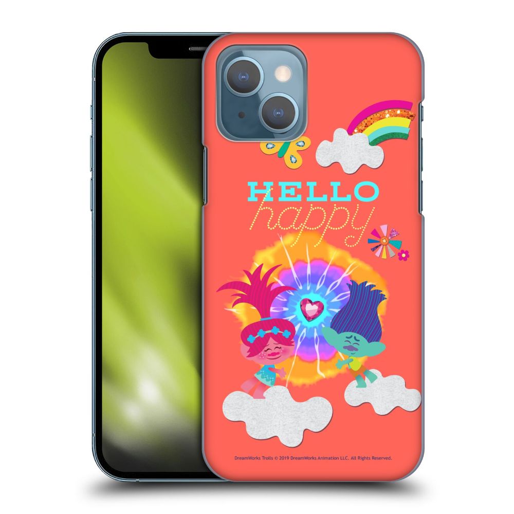 TROLLS トロールズ - Graphics / Poppy Branch Rainbow ハード case / Apple iPhoneケース 【公式 / オフィシャル】