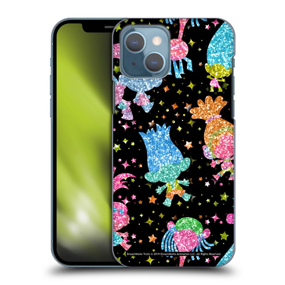 TROLLS トロールズ - Tribalicious Patterns / Silhouette Sparkles ハード case / Apple iPhoneケース 【公式 / オフィシャル】