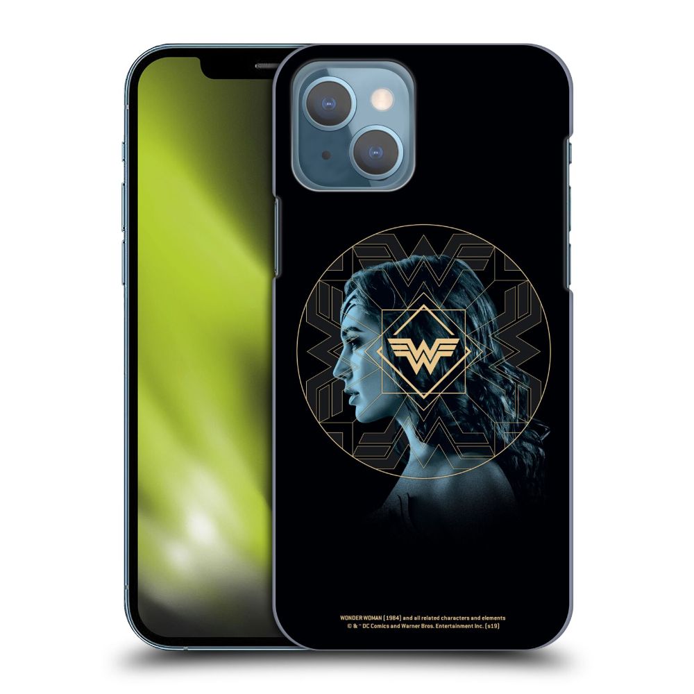 WONDER WOMAN ワンダーウーマン - 1984 / Logo Art / Gold Portrait ハード case / Apple iPhoneケース 【公式 / オフィシャル】