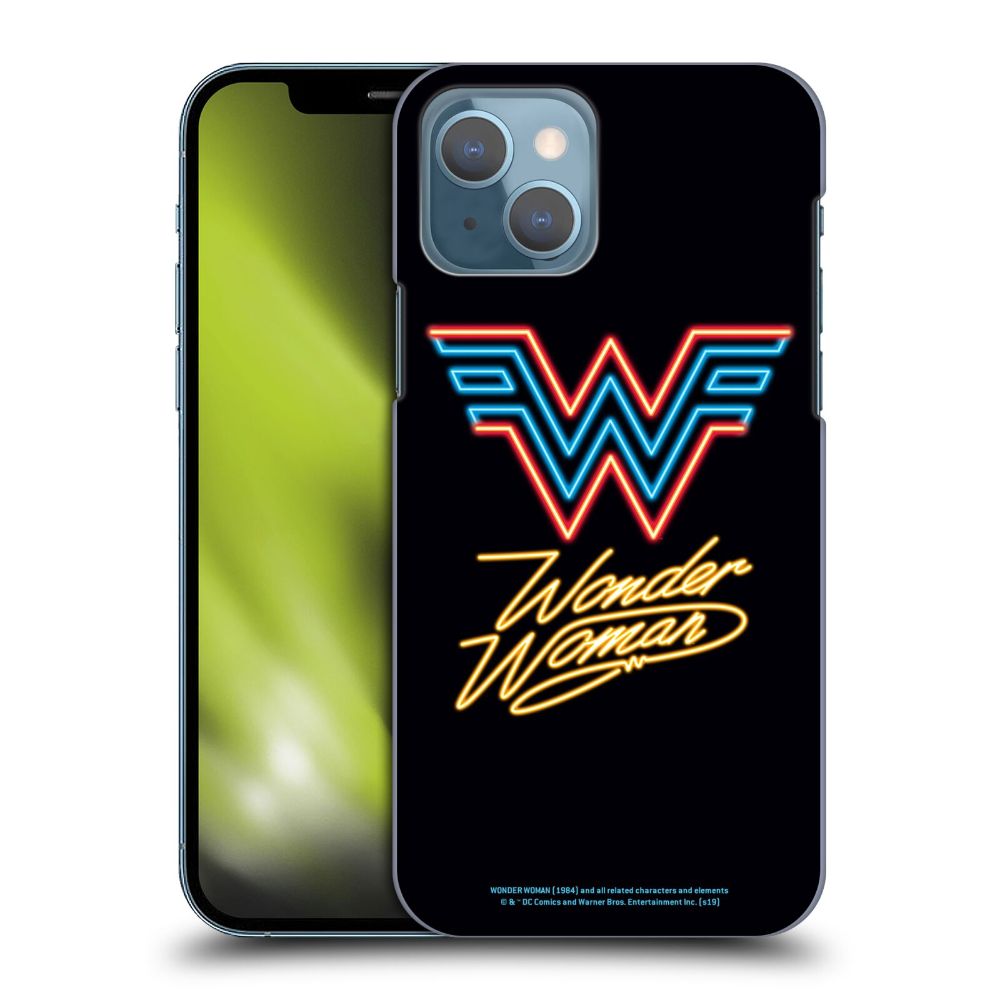 WONDER WOMAN ワンダーウーマン - 1984 / Logo Art / Neon ハード case / Apple iPhoneケース 【公式 / オフィシャル】