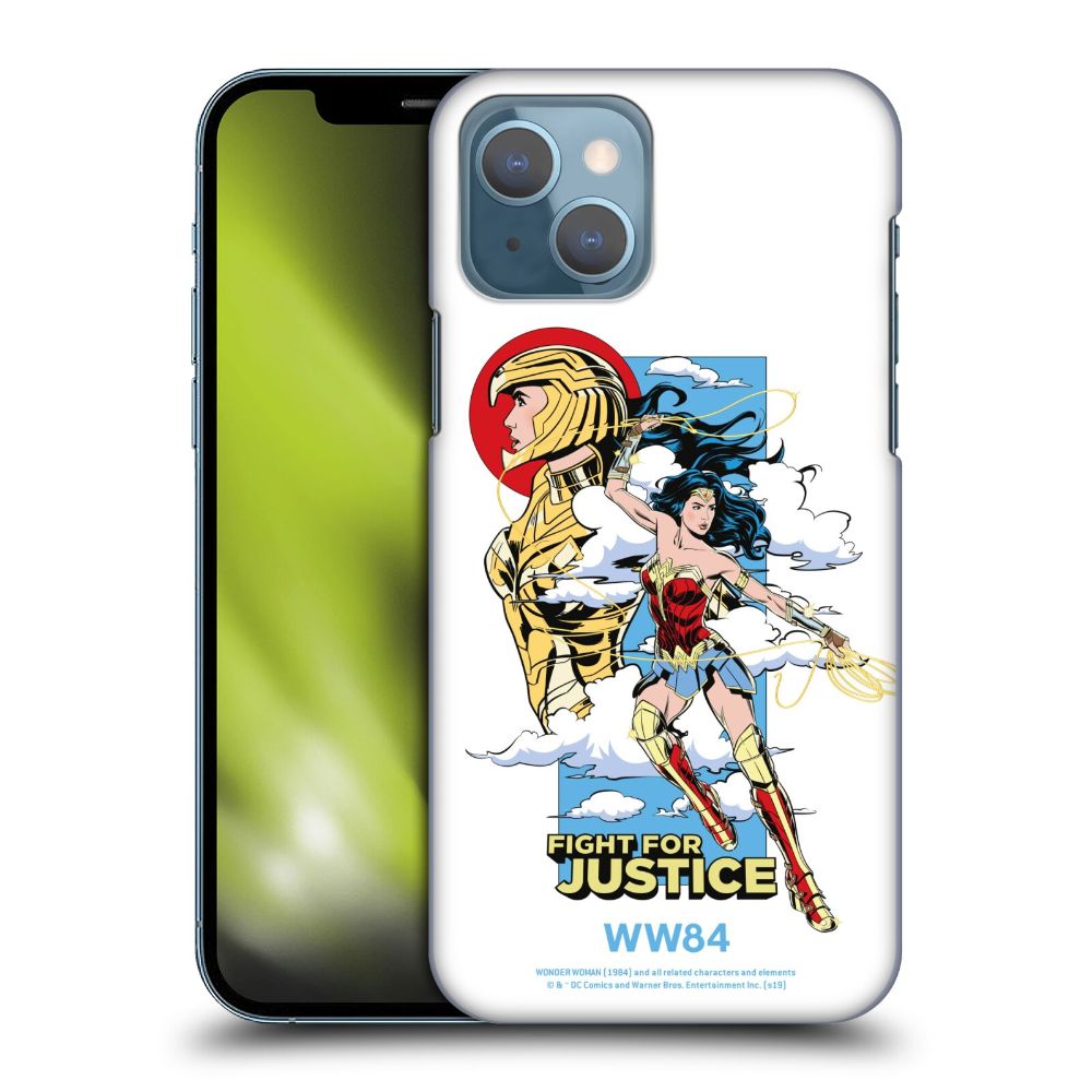 WONDER WOMAN ワンダーウーマン - 1984 / Retro Art / Fight For Justice ハード case / Apple iPhoneケース 【公式 / オフィシャル】