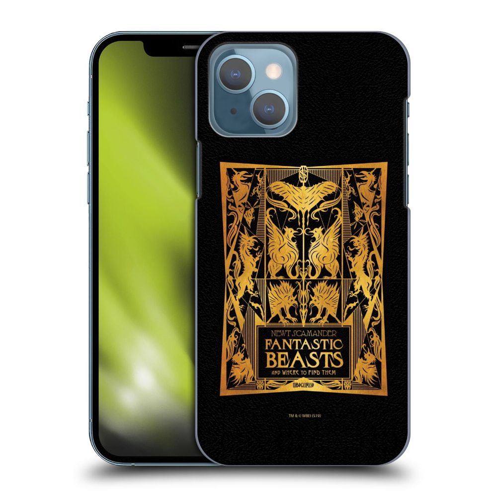 FANTASTIC BEASTS ハリーポッター - 黒い魔法使いの誕生 / Art Nouveau / Book Cover ハード case / Apple iPhoneケース 【公式 / オフィシャル】