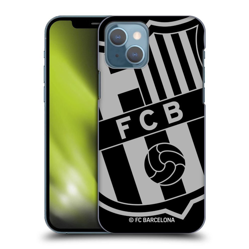 FC BARCELONA FCバルセロナ - 2017/18 Crest / Oversized ハード case / Apple iPhoneケース 【公式 / オフィシャル】