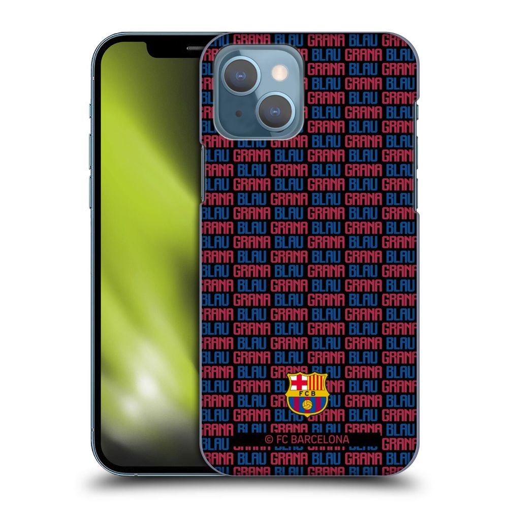 FC BARCELONA FCバルセロナ - 2019/20 Cule / Blau Grana ハード case / Apple iPhoneケース 【公式 / オフィシャル】