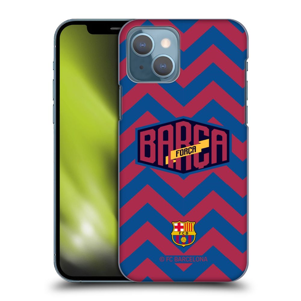 FC BARCELONA FCバルセロナ - 2019/20 Forca Barca / Chevron ハード case / Apple iPhoneケース 【公式 / オフィシャル】