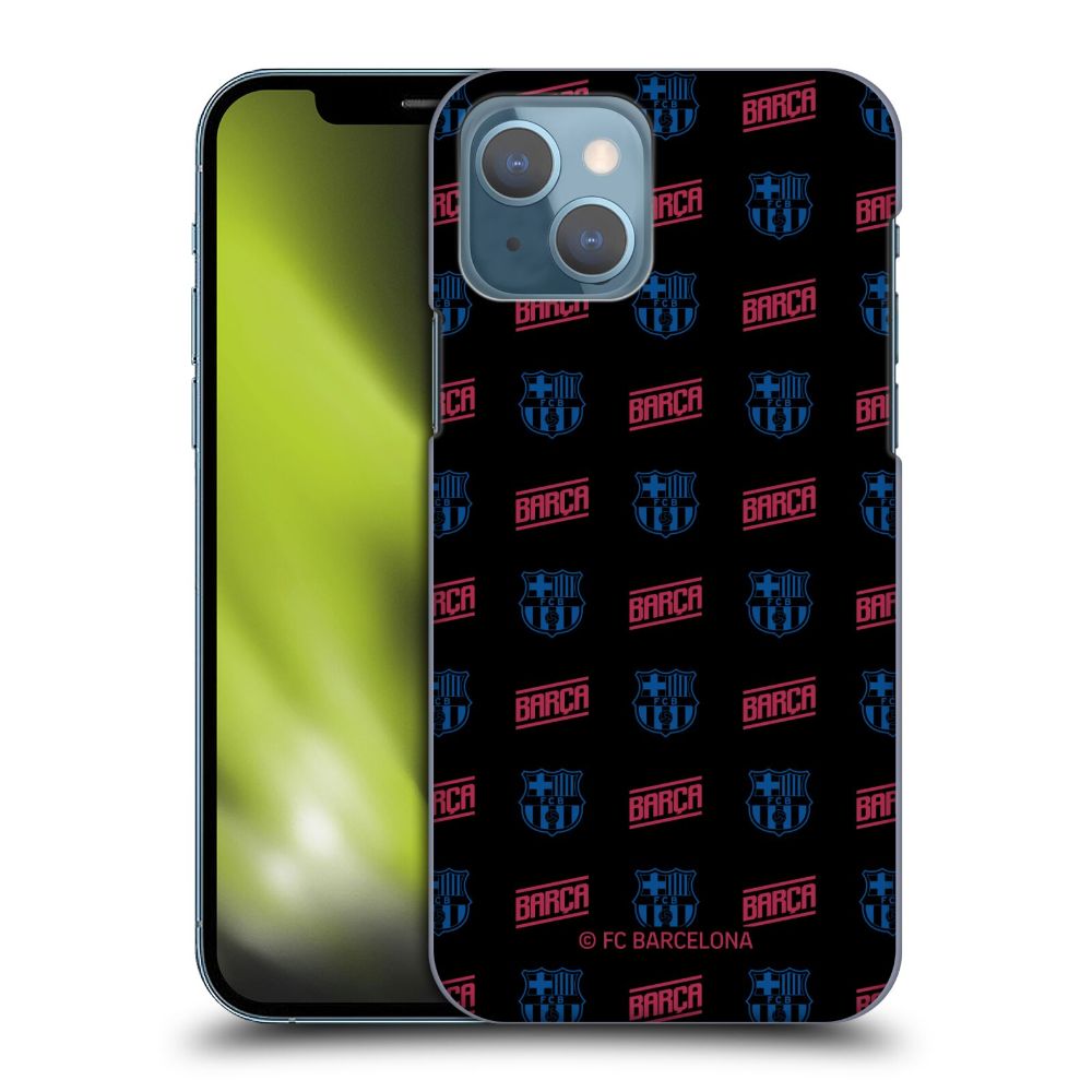 FC BARCELONA FCバルセロナ - 2019/20 Forca Barca / Pattern ハード case / Apple iPhoneケース 【公式 / オフィシャル】