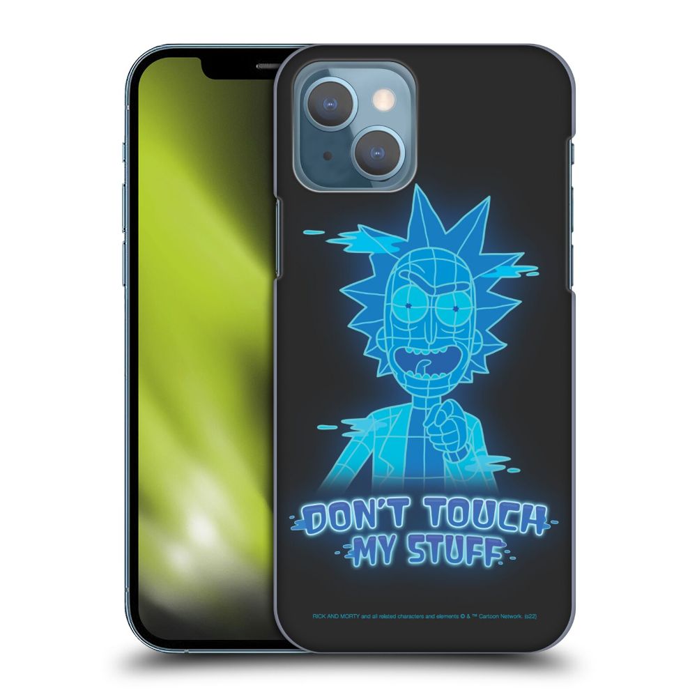 RICK AND MORTY リックアンドモーティ - Season 5 Graphics / Don't Touch My Stuff ハード case / Apple iPhoneケース 【公式 / オフィシャル】