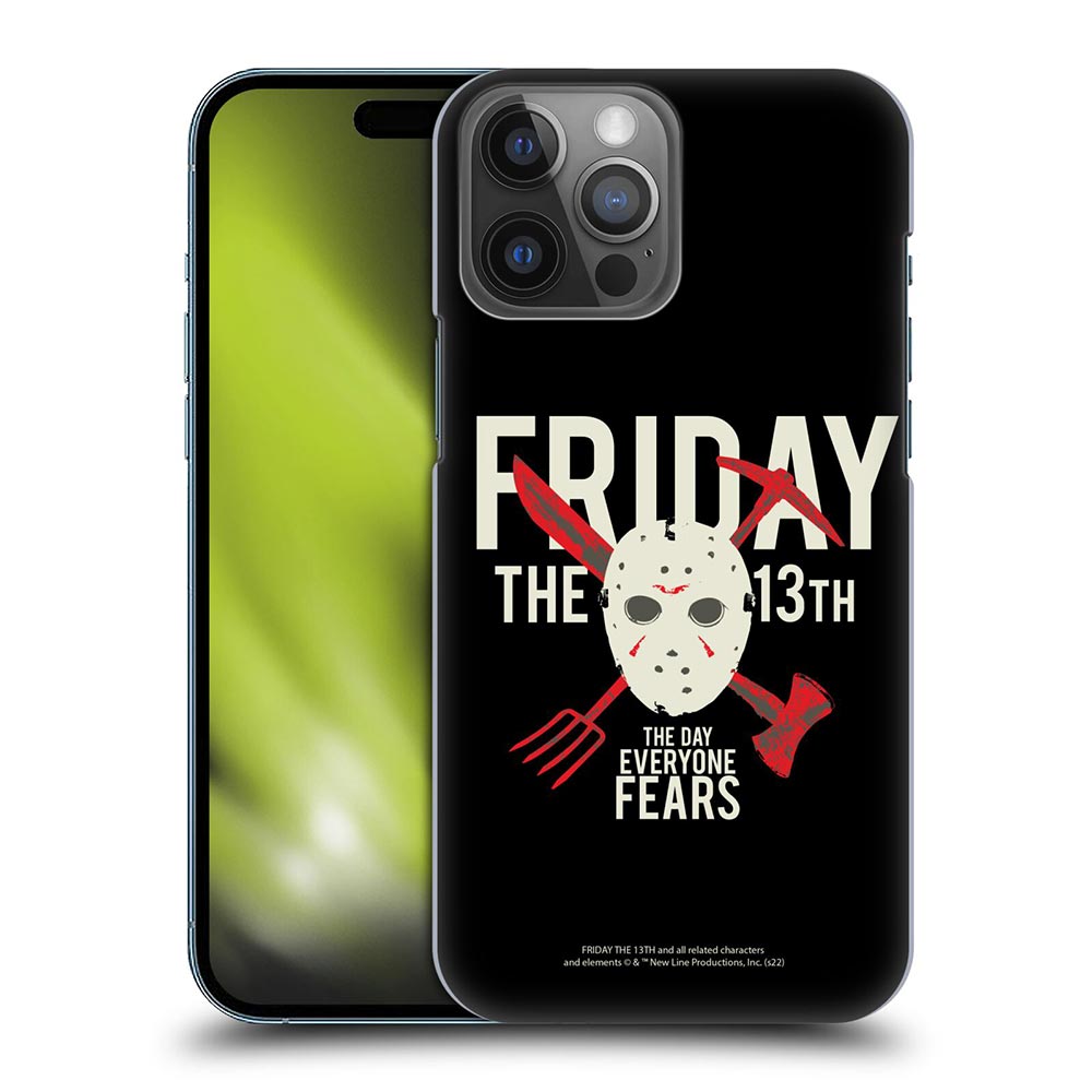 FRIDAY THE 13TH 13日の金曜日 - 1980 / Graphics / The Day Everyone Fears ハード case / Apple iPhoneケース 【公式 / オフィシャル】