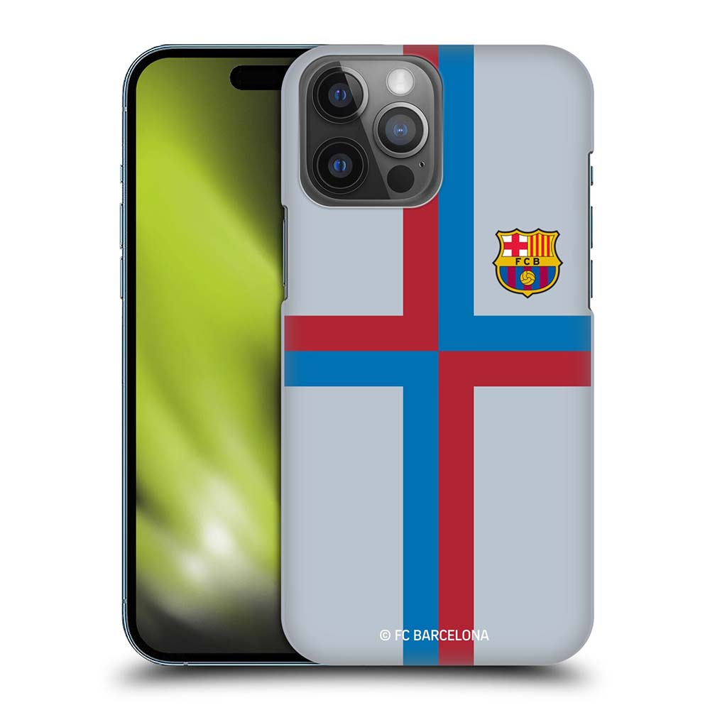 FC BARCELONA FCバルセロナ - 2022/23 Crest Kit / Third ハード case / Apple iPhoneケース 【公式 / オフィシャル】