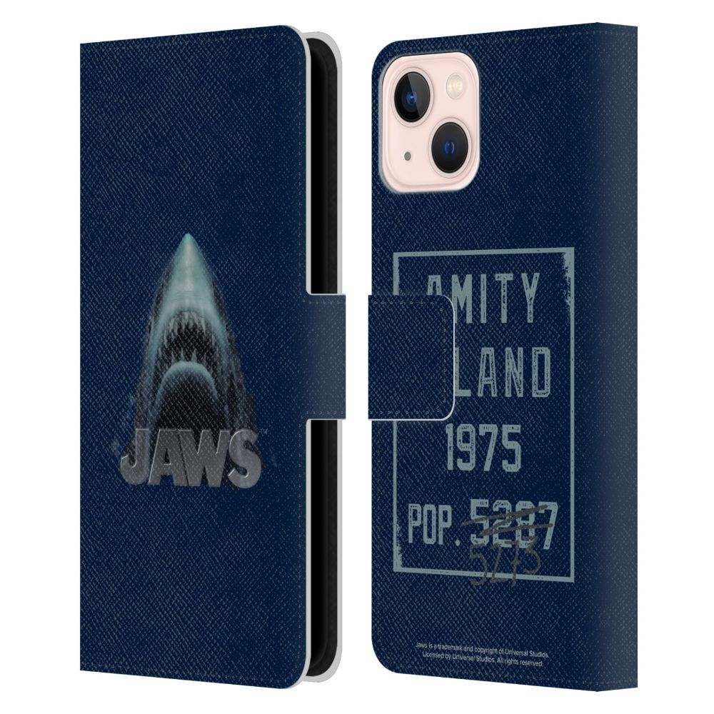 JAWS ジョーズ - Illustration レザー手帳型 / Apple iPhoneケース 【公式 / オフィシャル】