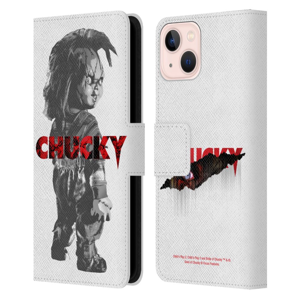 CHILD'S PLAY チャイルドプレイ Key Art / Doll レザー手帳型 Apple iPhoneケース 公式 オフィシャル