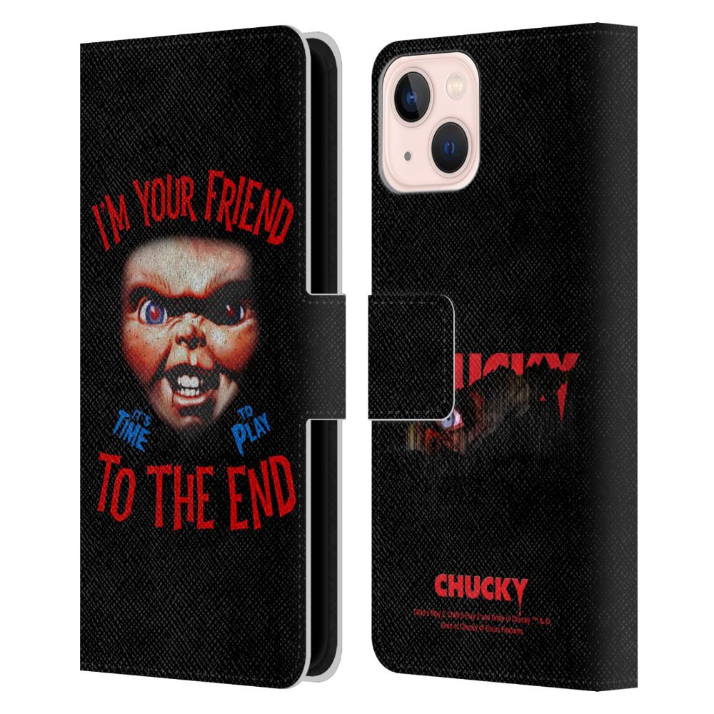 CHILD'S PLAY チャイルドプレイ - Friend To The End レザー手帳型 / Apple iPhoneケース 【公式 / オフィシャル】