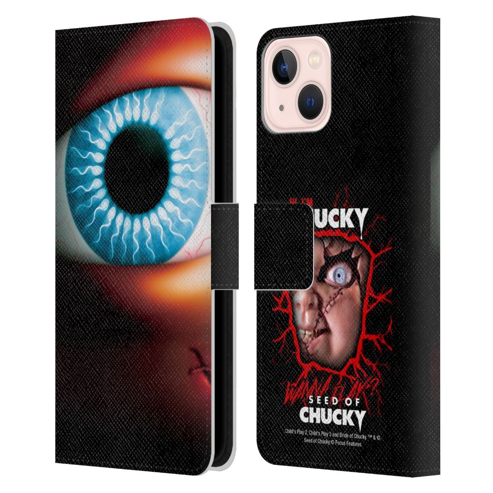 CHILD'S PLAY チャイルドプレイ - Seed of Chucky / Key Art / Poster レザー手帳型 / Apple iPhoneケース 【公式 / オフィシャル】