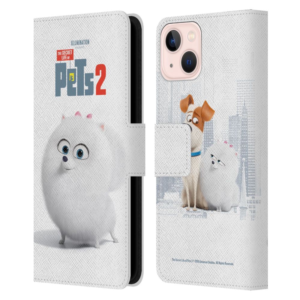 SECRET LIFE OF PETS ペット - Character Posters / Gidget Pomeranian Dog レザー手帳型 / Apple iPhoneケース 【公式 / オフィシャル】